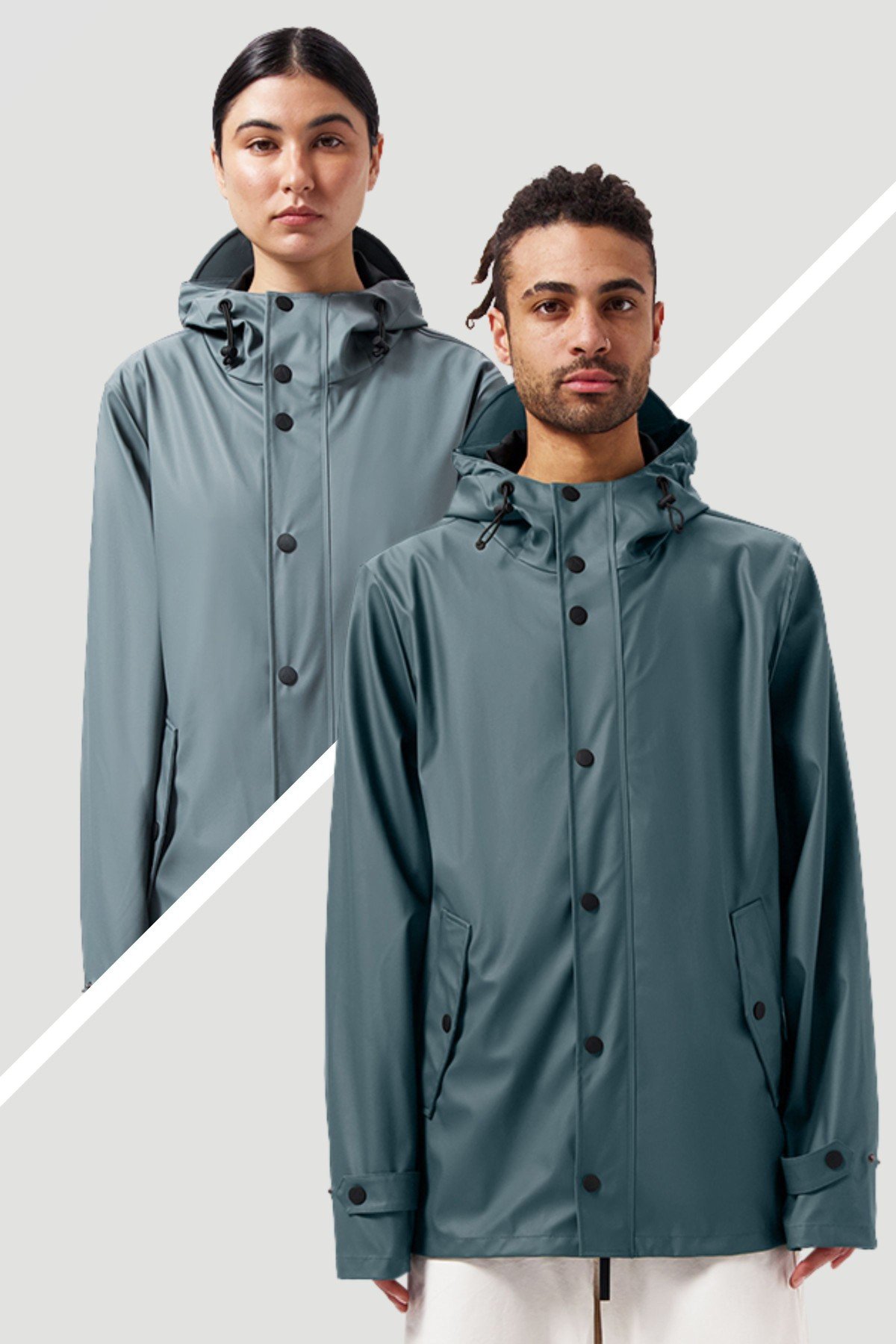 Regenjacke Original Short Blau