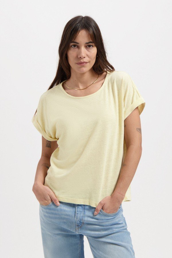 T-Shirt Bella Leinen