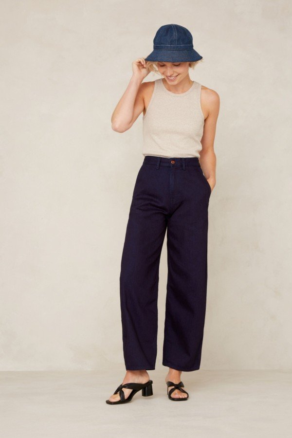 Jeans Leila Cropped Rinse