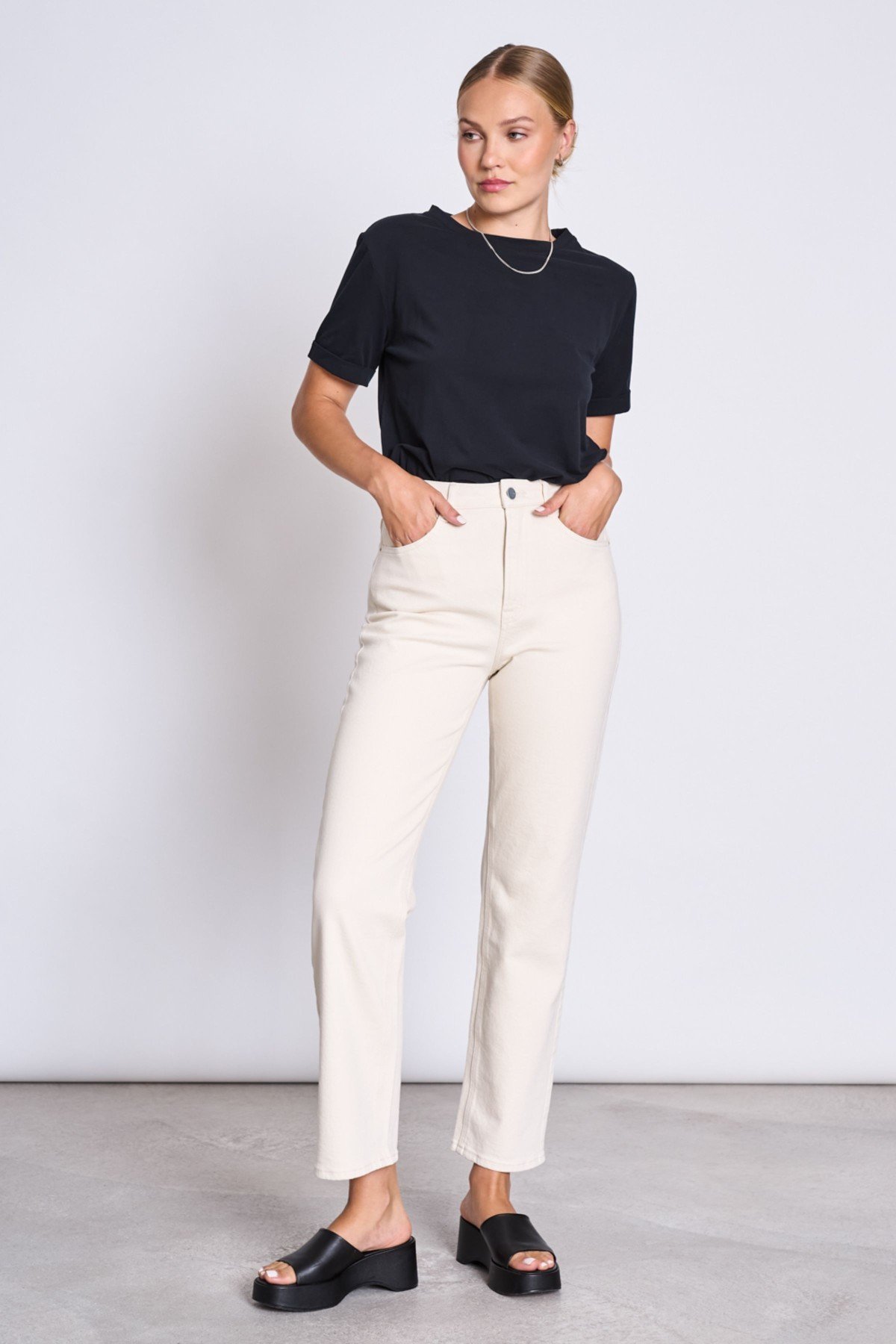 Jeans Alba Ecru