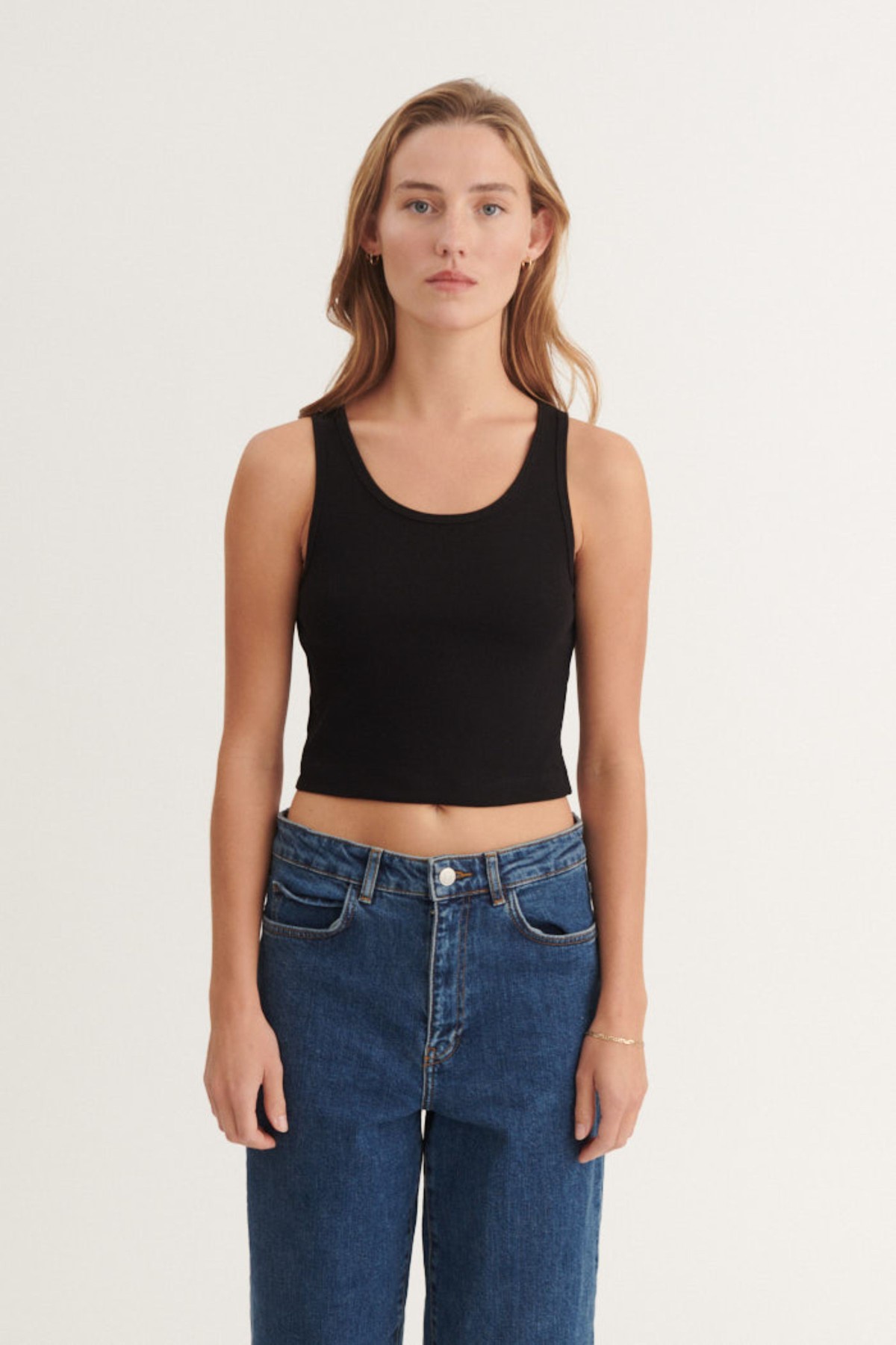 Basic Apparel Tanktop Ludmilla Crop