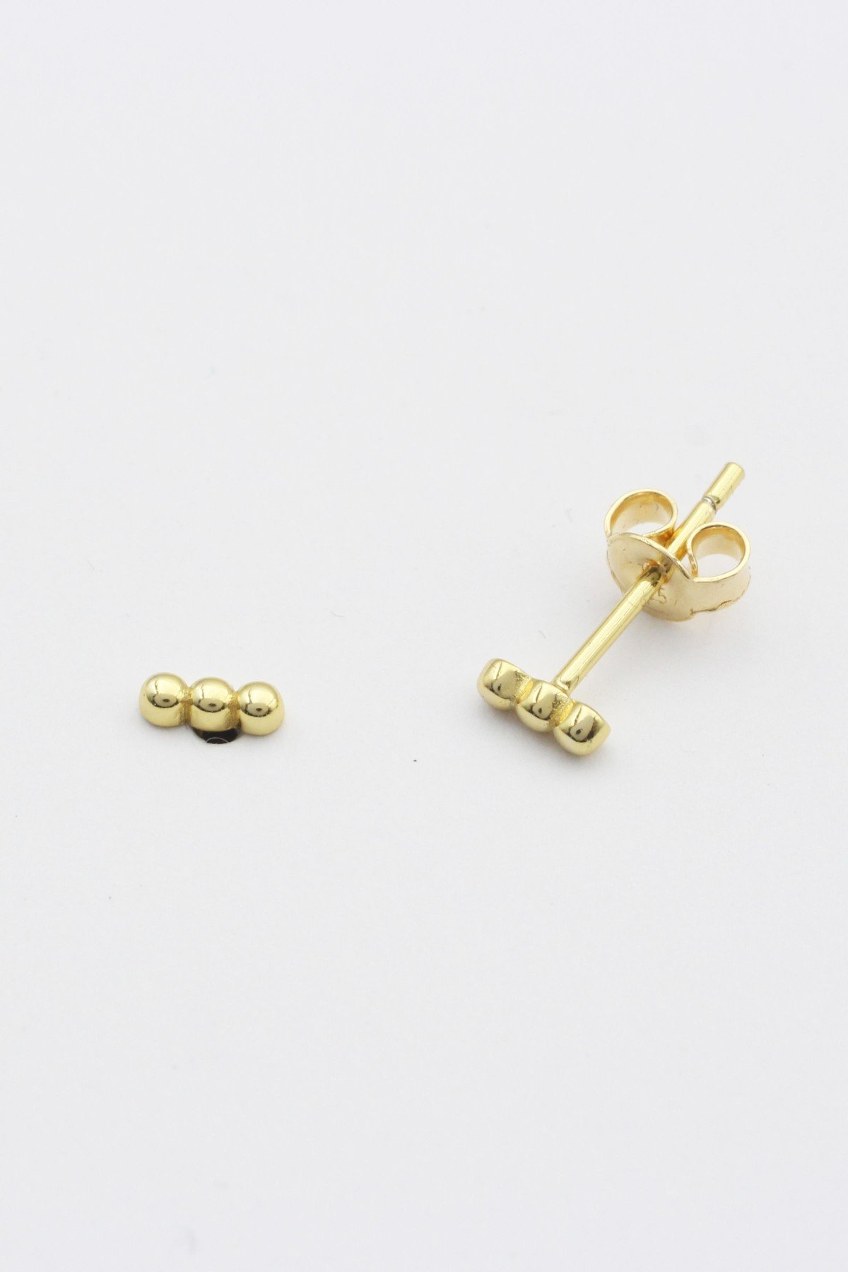 Ohrstecker Tiny Pearls Gold