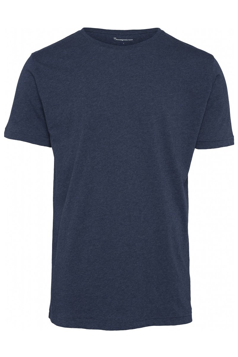 T-Shirt Basic Insigna Blau from LOVECO T-Shirt Basic Insigna Blau from LOVECO