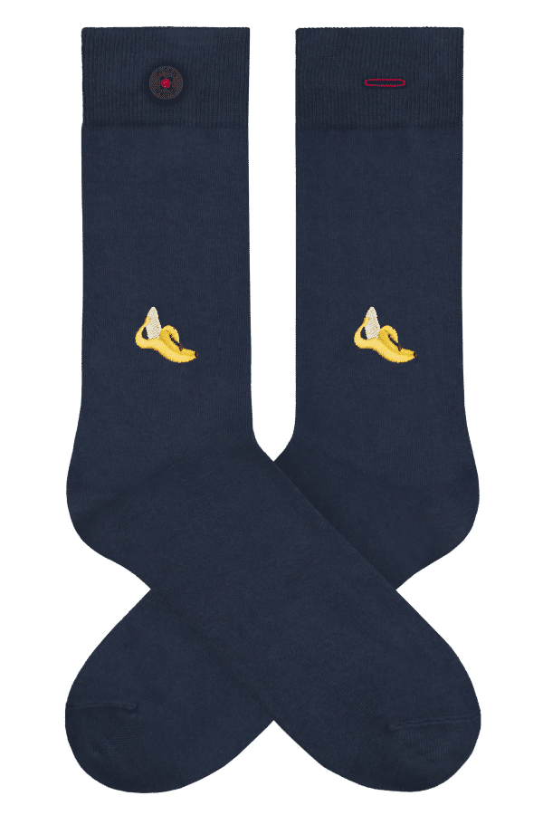 Socken Sexy Banana Blau