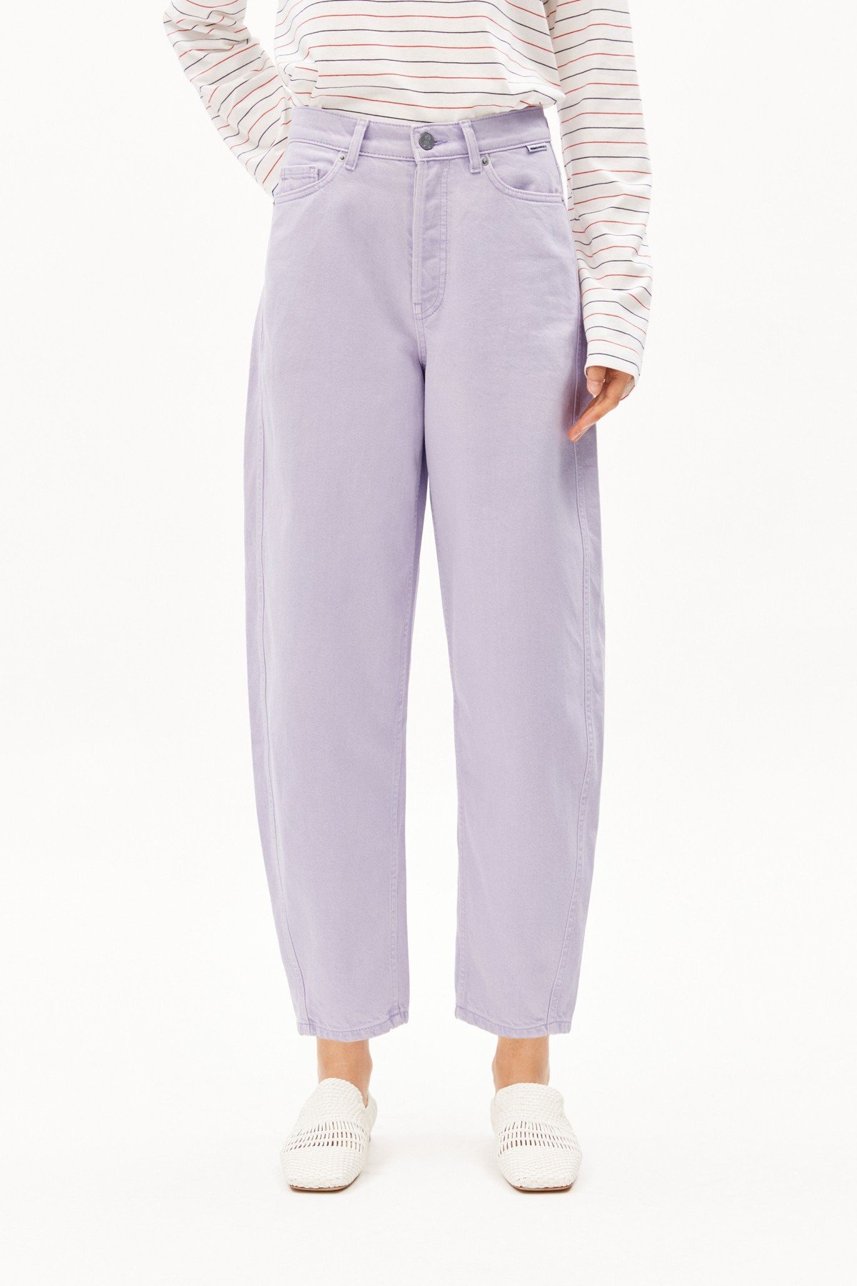 Jeans Barrel Leg Baarly Lila