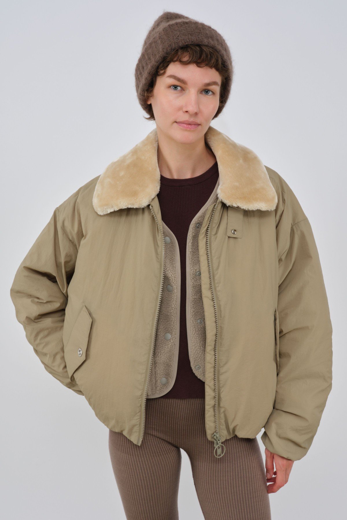Bomberjacke Camden Grün