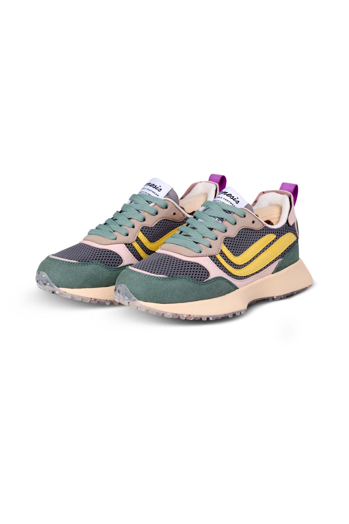 Sneaker G-Marathon Multi Mesh Green/Grey/Yellow