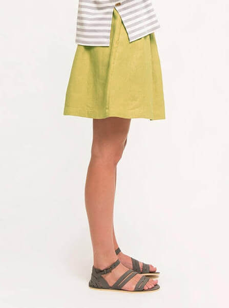 Short Skirt Ochre