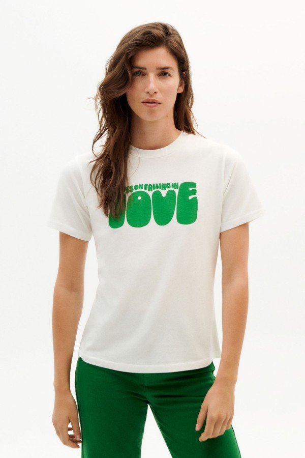 Thinking MU Yes Love T-Shirt Weiß LOV18317 1