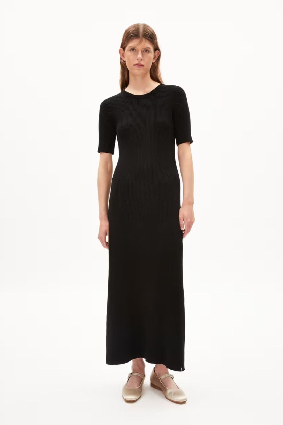 Kleid Strick Laaniaas Schwarz