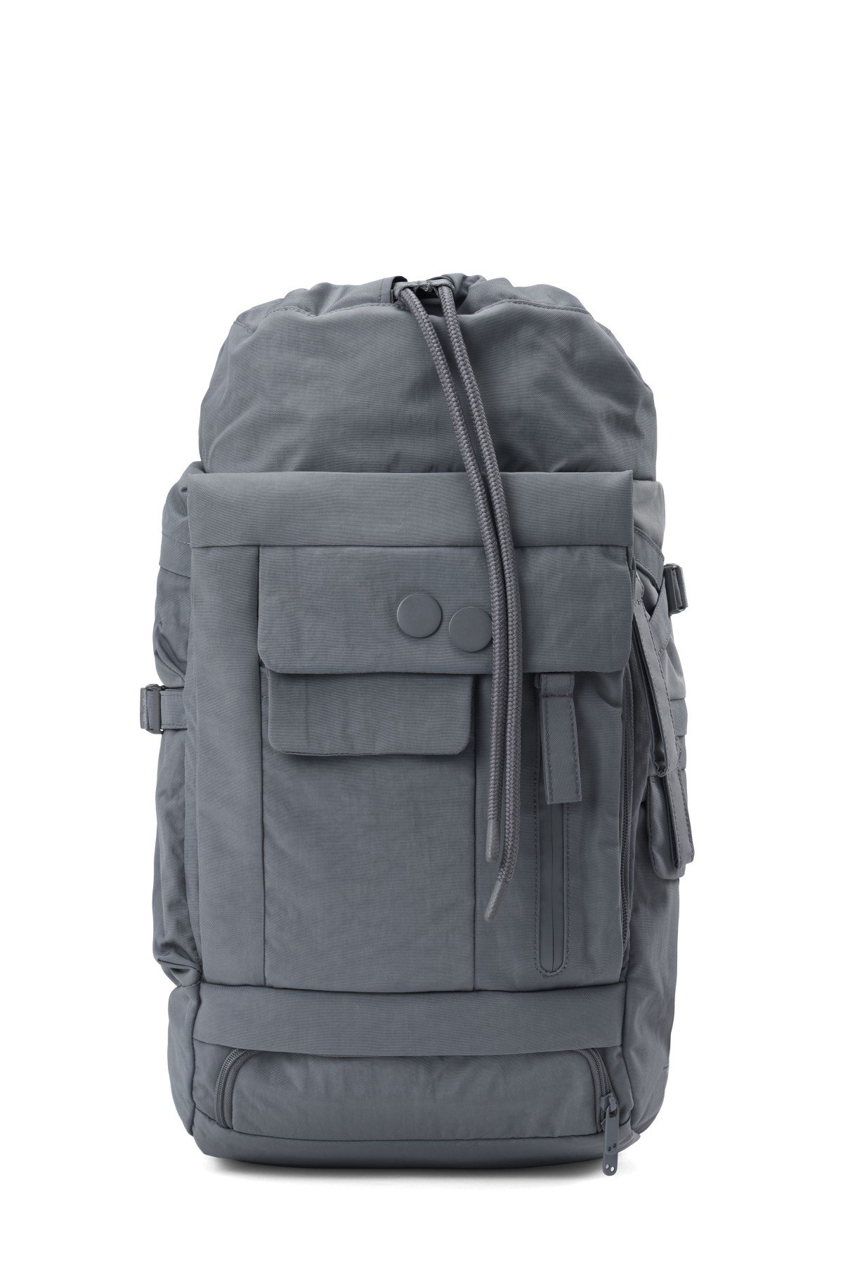 Rucksack Blok Medium Crinkle Grey
