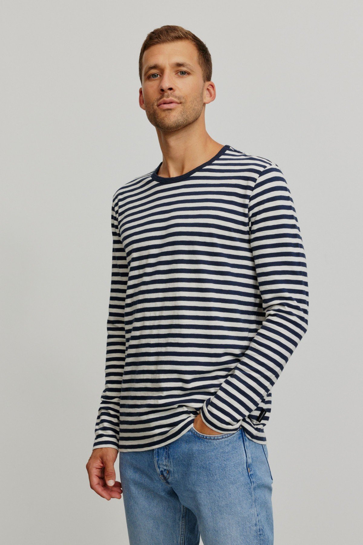 Longsleeve Maca Stripes Blau