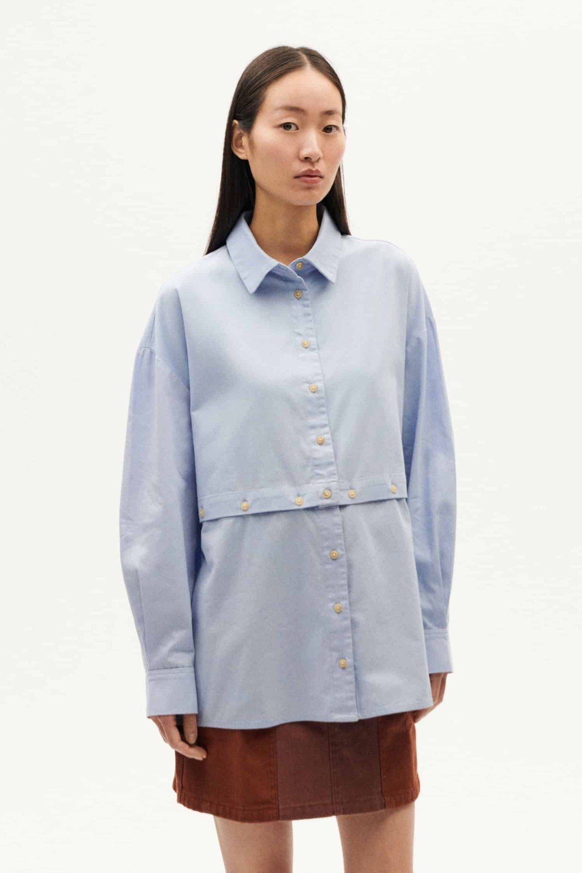 Bluse Nataly Blau