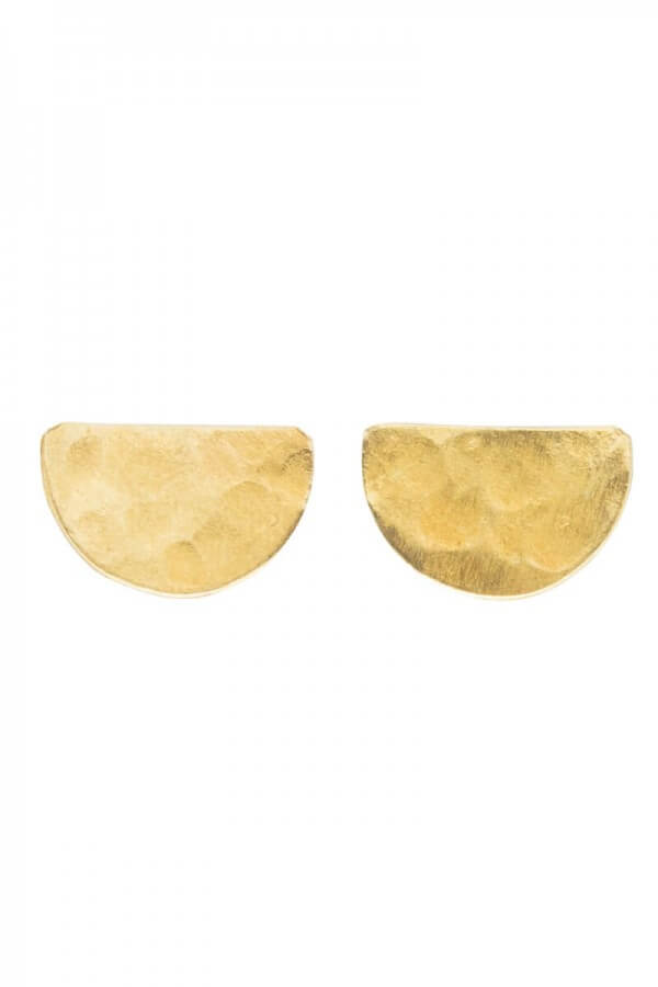 People Tree EARRINGS SEMI CIRCLE BRASS LOV12205 1