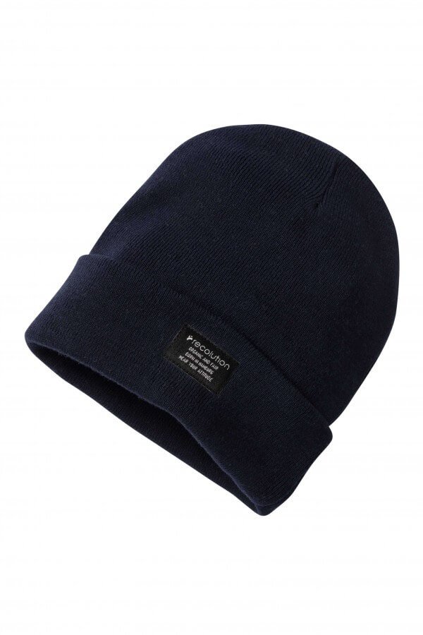 MÜTZE KNIT BEANIE NAVY