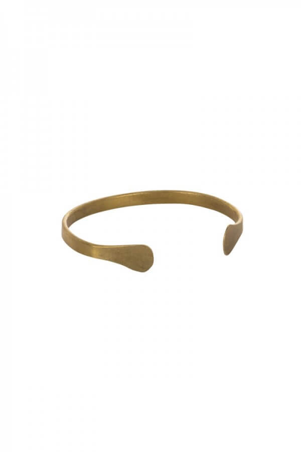 People Tree BANGLE NARROW CUFF BRASS LOV11582 1
