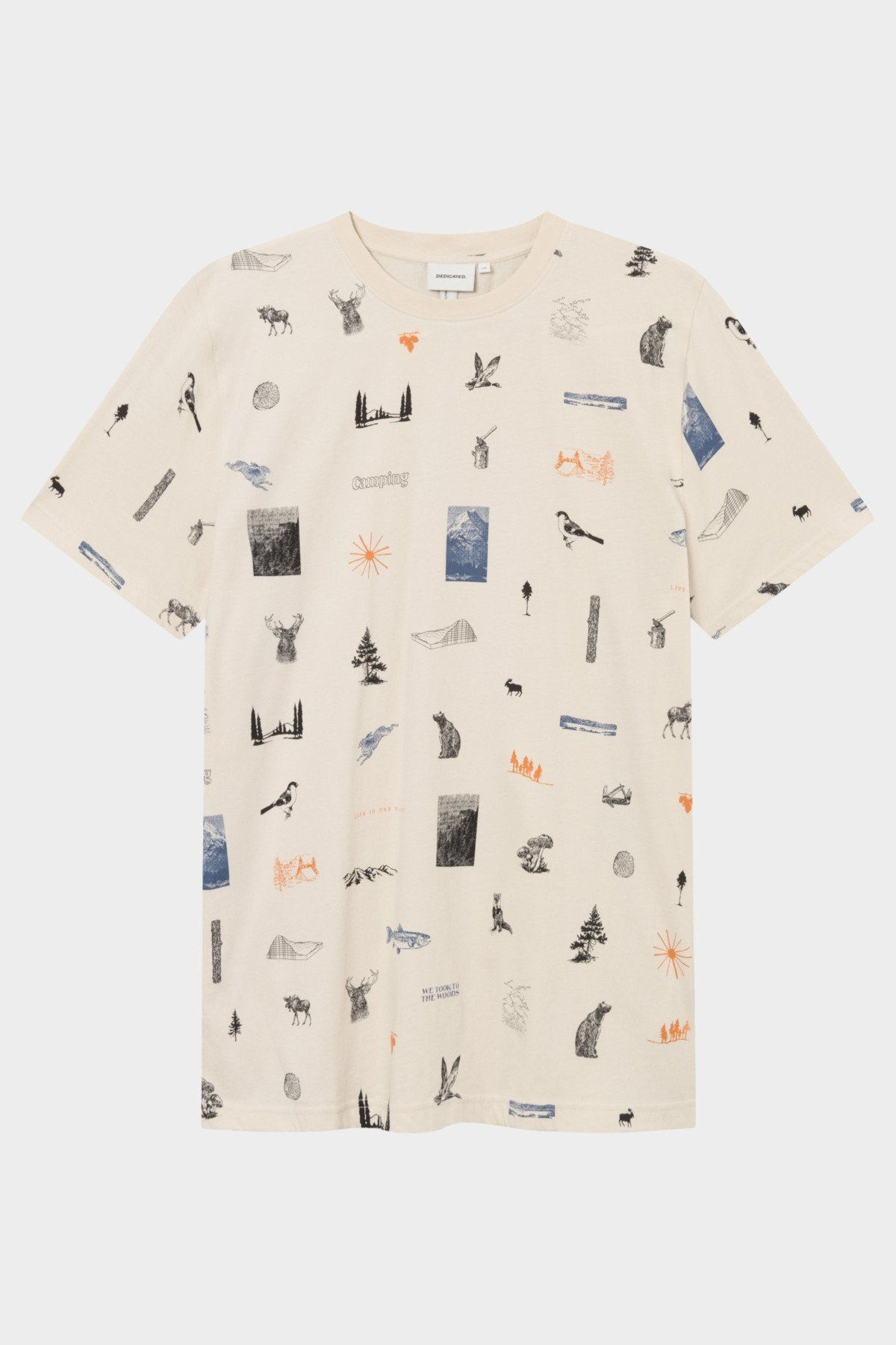 T-Shirt Stockholm In The Woods Off White