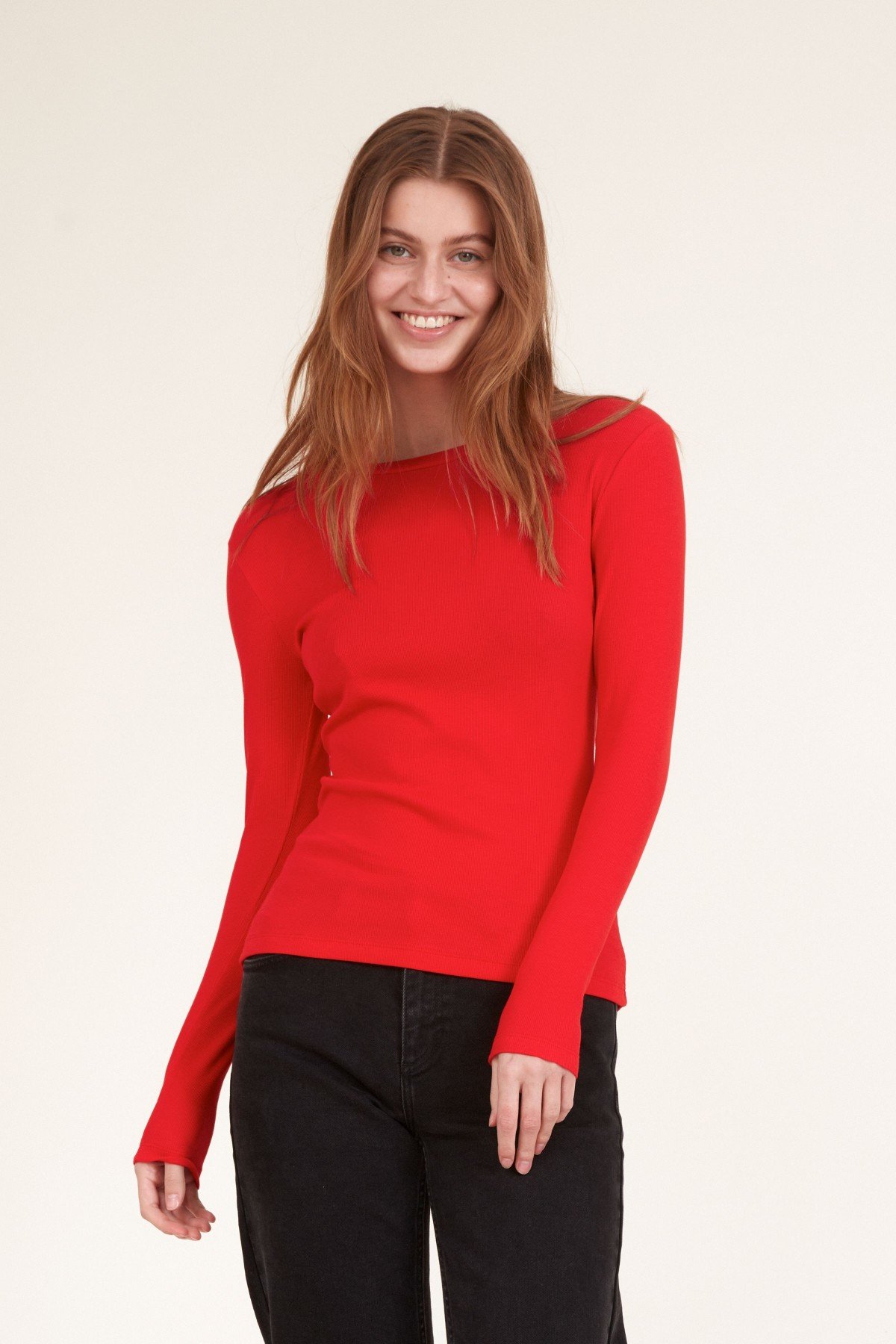 Longsleeve Ludmilla Rot