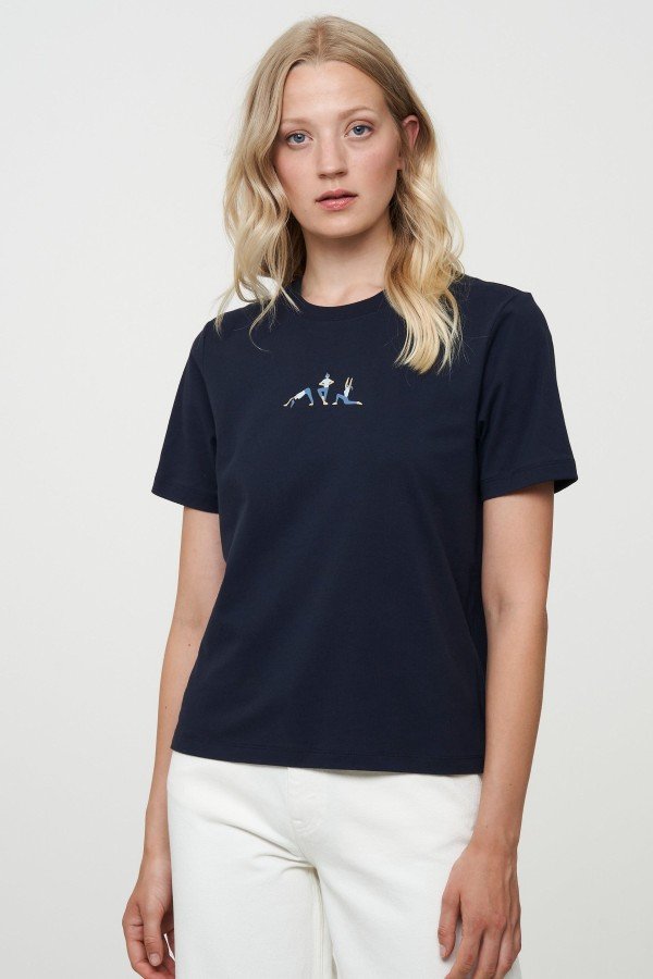 recolution T-Shirt Lily Yoga Blau LOV16626 1
