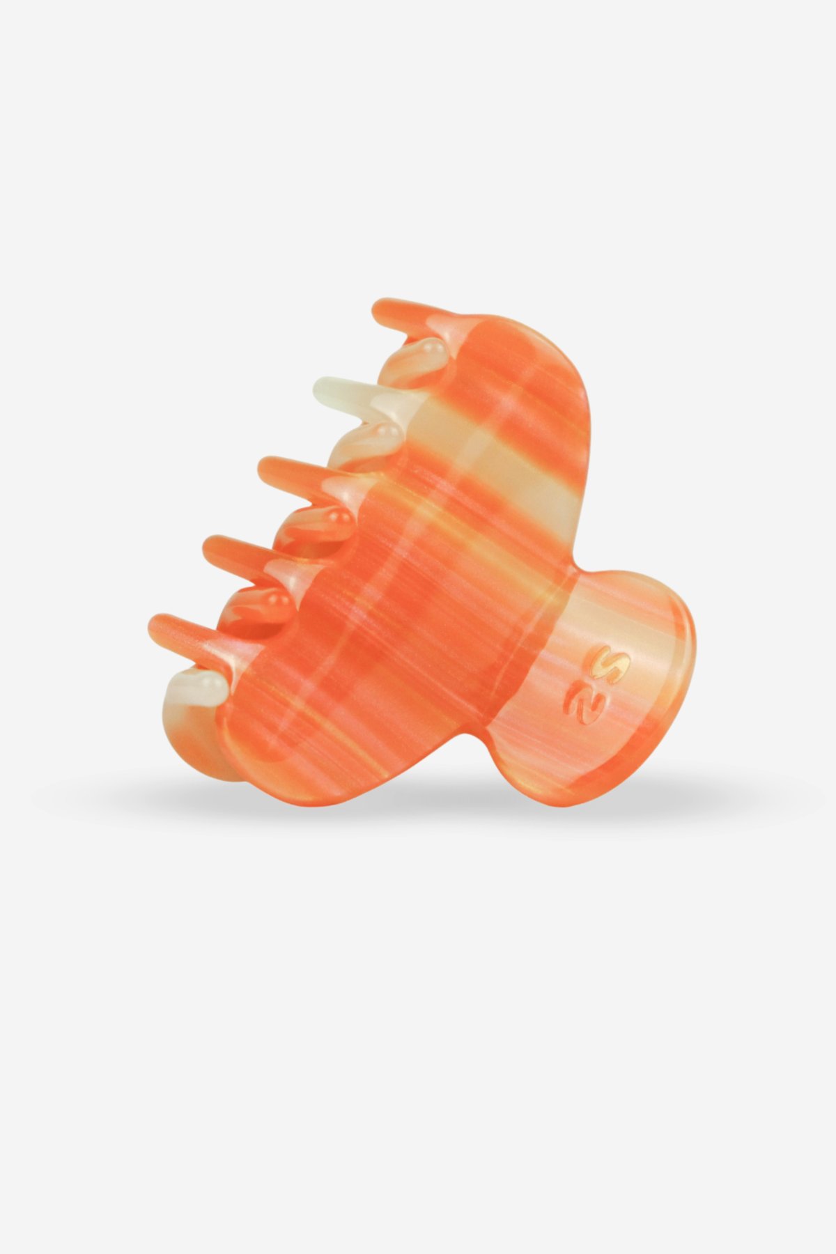 Haarspange Crop Orange Glow