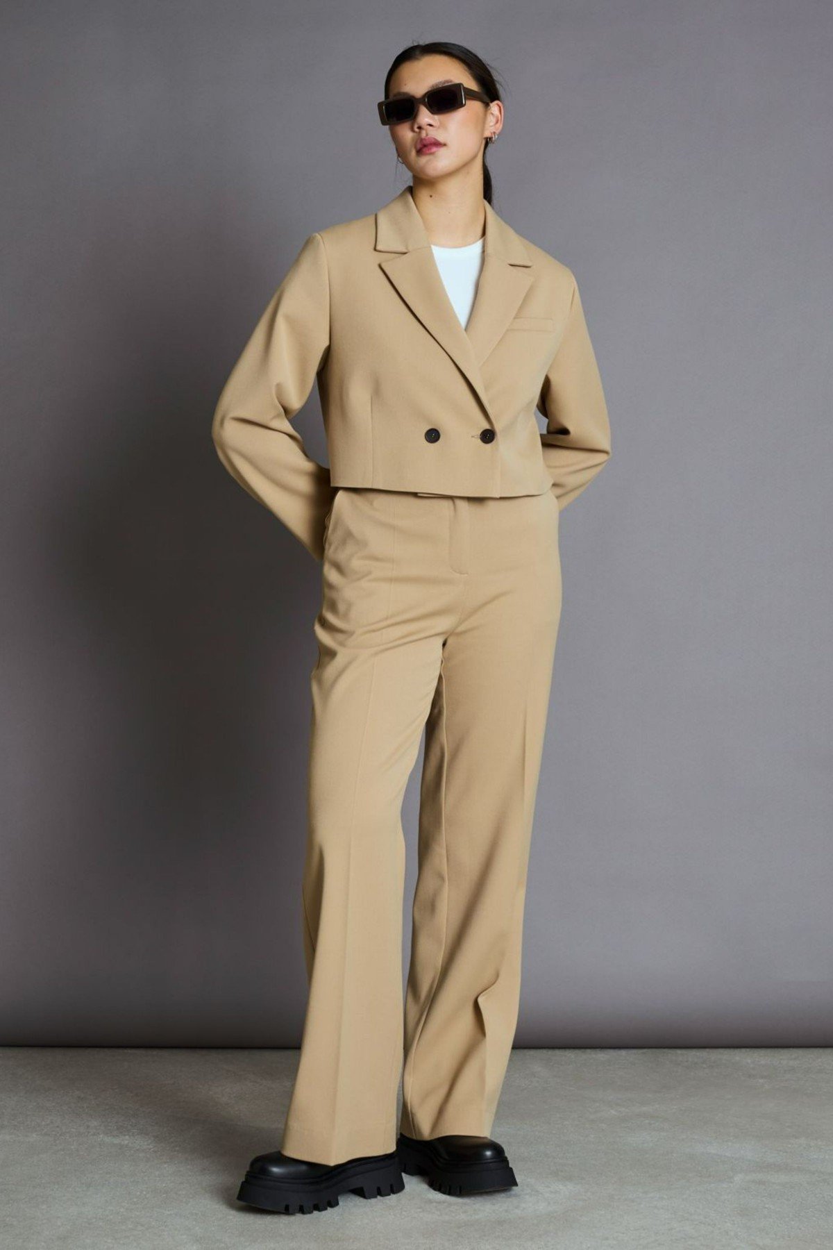 Hose Coralia Beige