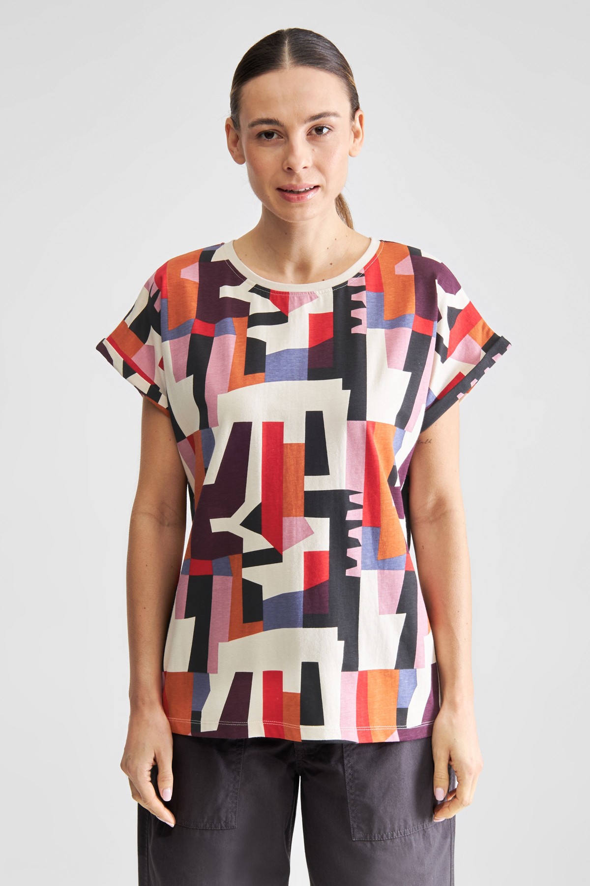 dedicated T-Shirt Visby Abstract Chaos Rot