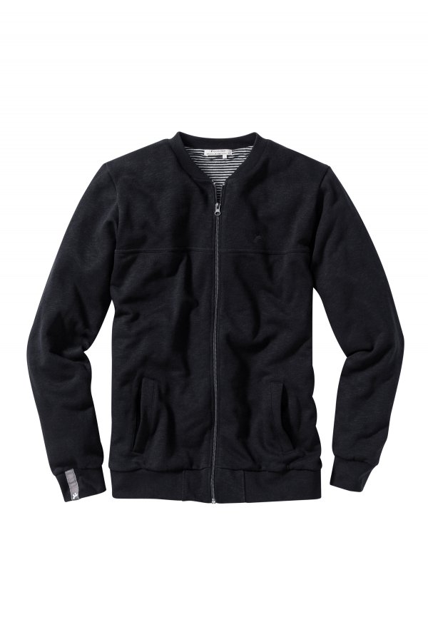 recolution-college-zip-double-layer-black